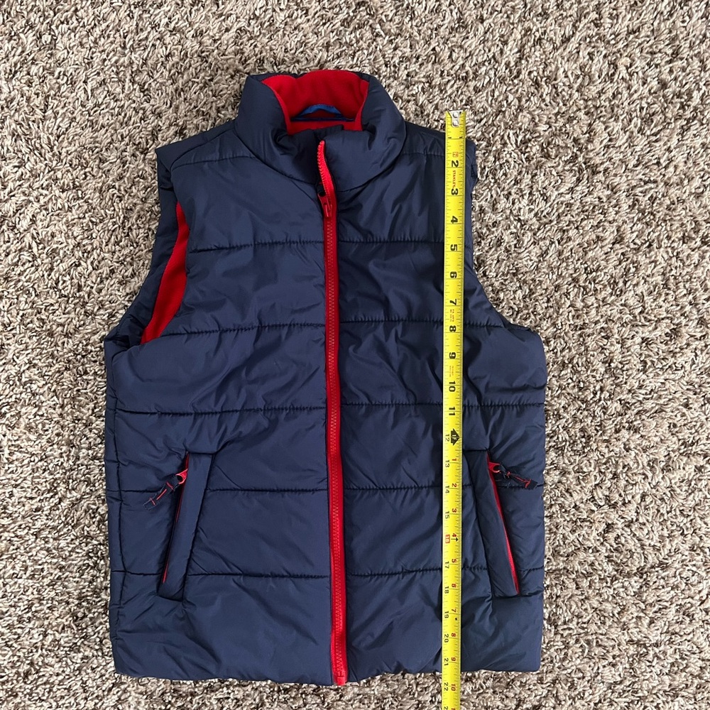 Amazon Essentials Blue and Red Vest‎ - Picture 5 of 5